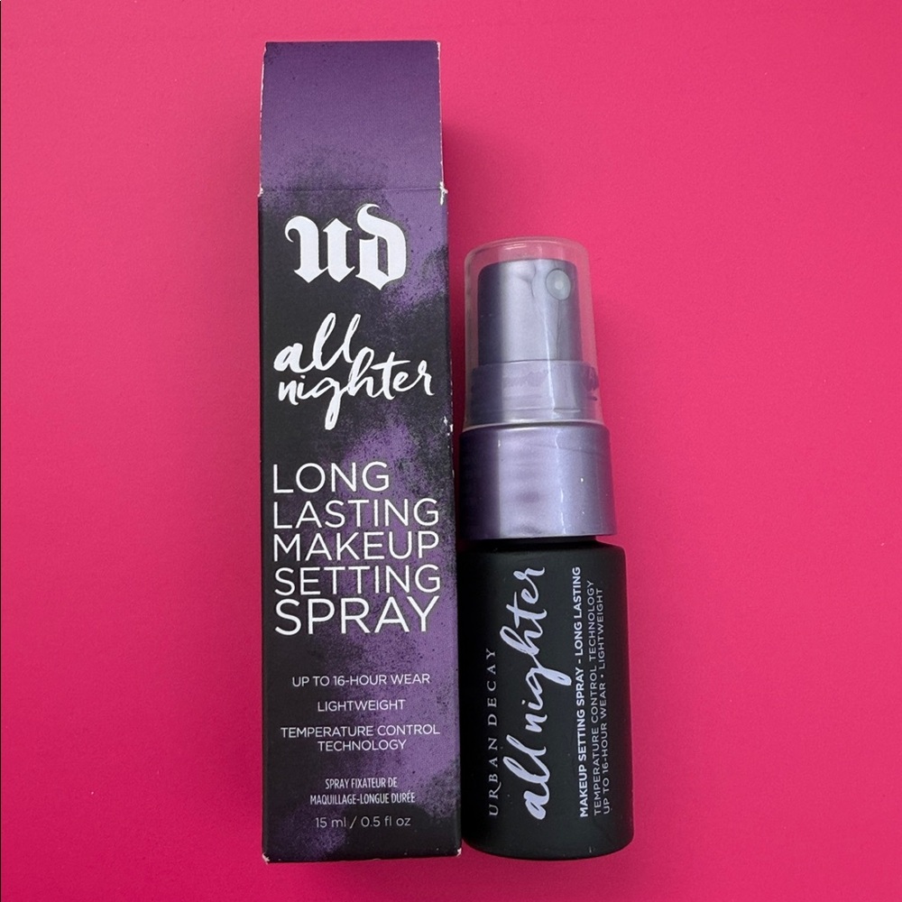 🦋5/$25🦋 Urban Decay All Nighter Mini Makeup Setting Spray